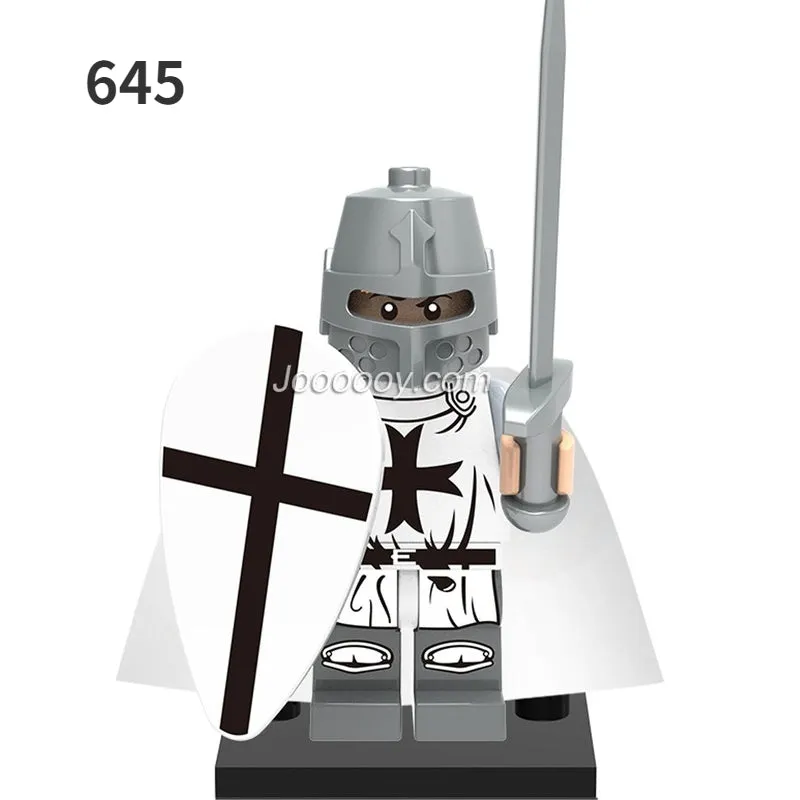 10pcs XH645 Medieval series minifigures