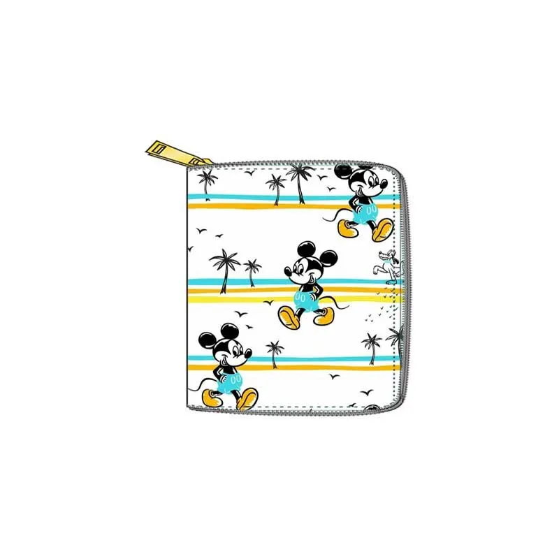2022 New Mickey Mouse Wallet for Women Disney Cartoon Anime  Purses and Handbags Zipper Mini Coin Purse Girl&#39;s Birthday Gift