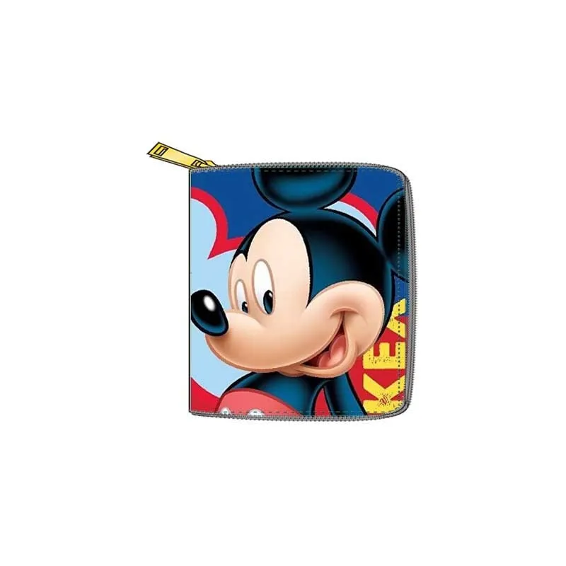 2022 New Mickey Mouse Wallet for Women Disney Cartoon Anime  Purses and Handbags Zipper Mini Coin Purse Girl&#39;s Birthday Gift