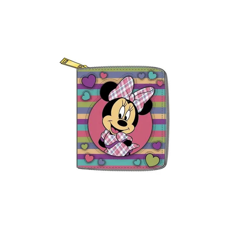 2022 New Mickey Mouse Wallet for Women Disney Cartoon Anime  Purses and Handbags Zipper Mini Coin Purse Girl&#39;s Birthday Gift