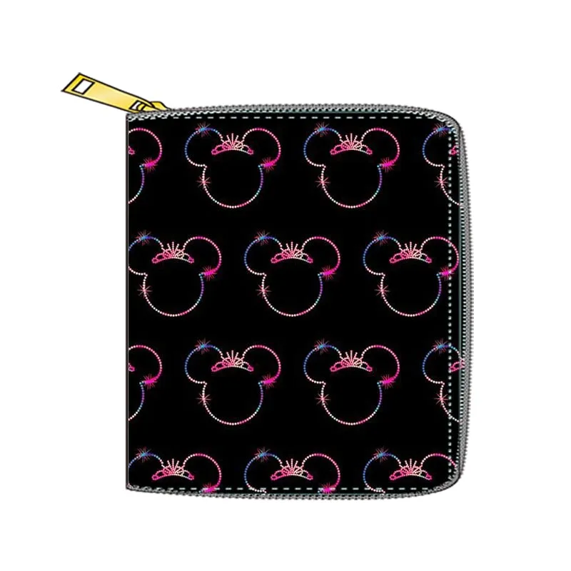 2022 New Mickey Mouse Wallet for Women Disney Cartoon Anime  Purses and Handbags Zipper Mini Coin Purse Girl&#39;s Birthday Gift