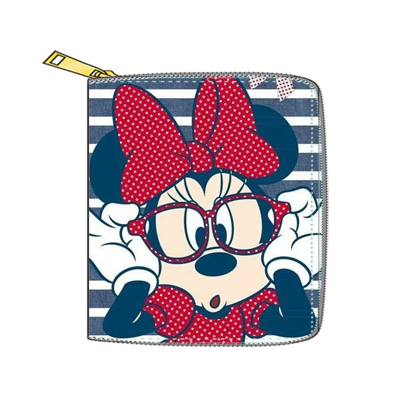 2022 New Mickey Mouse Wallet for Women Disney Cartoon Anime  Purses and Handbags Zipper Mini Coin Purse Girl&#39;s Birthday Gift