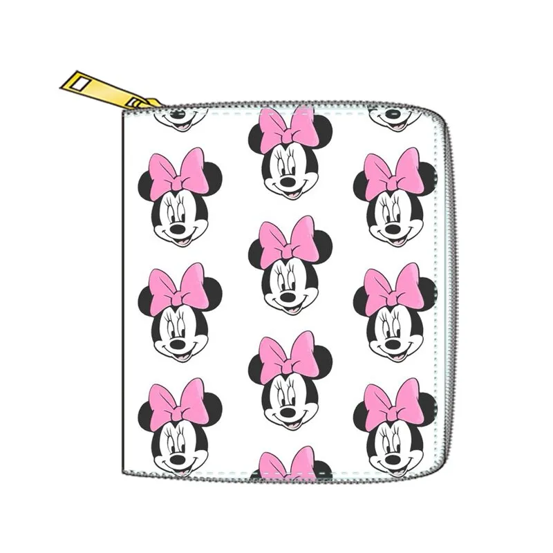 2022 New Mickey Mouse Wallet for Women Disney Cartoon Anime  Purses and Handbags Zipper Mini Coin Purse Girl&#39;s Birthday Gift