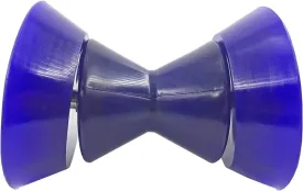 3 Inch 4Inch Boat Trailer Roller Assembly Bow Stop Bell Roller with 1/2 Inch Shaft, 3 Inch Roller fits 3 Inch Bracket, 4 Inch Roller fits 4 Inch Bracket, Polyurethane