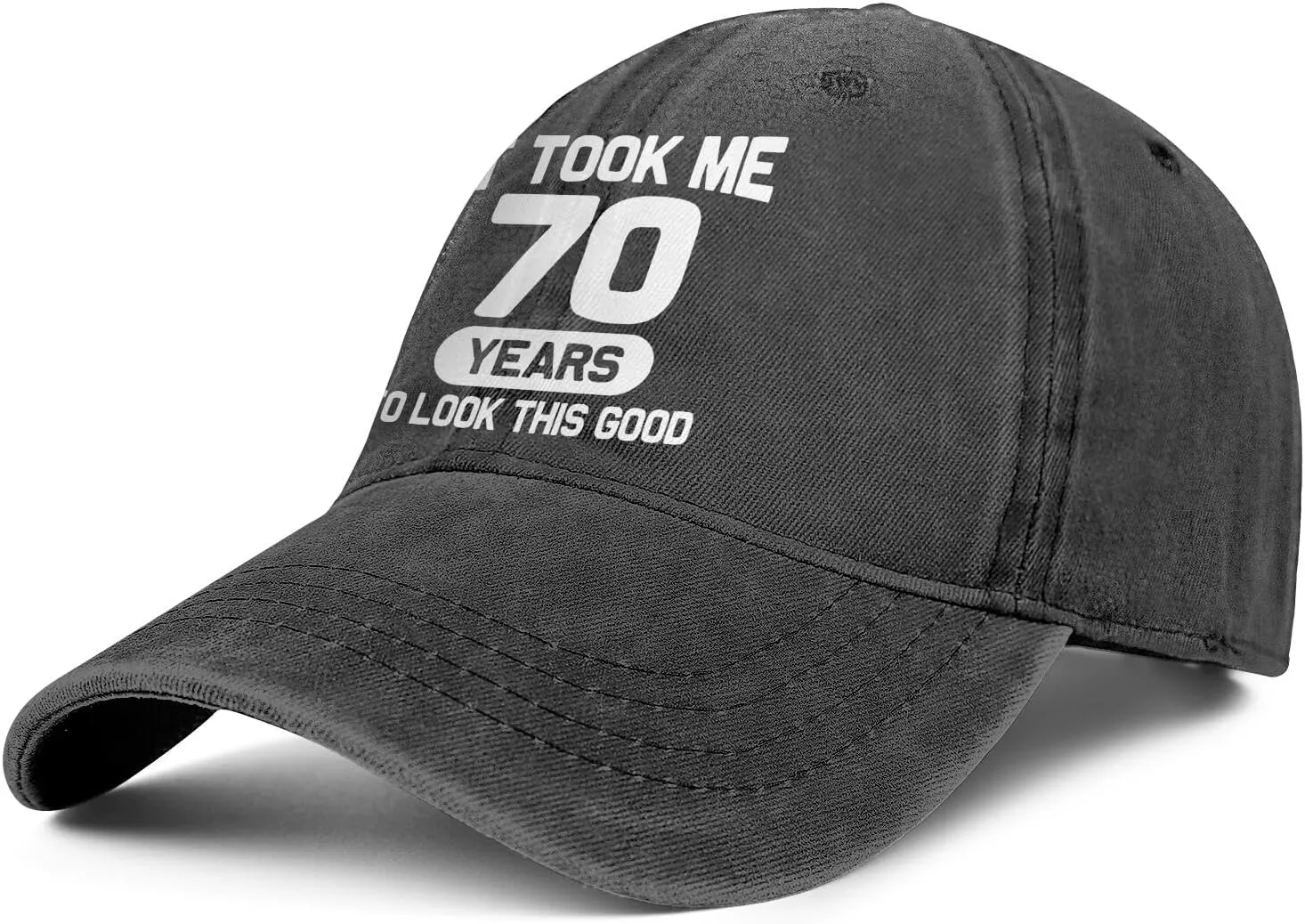 70th Birthday Gifts for Men Women 70 Year Old Gifts 1955 Birthday Vintage Hat 100% Cotton Baseball Cap