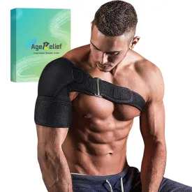 Age Relief Compression Shoulder Brace, Rotator Cuff Support Brace Relieves Shoulder Pain,Shoulder Sleeve Compression for Men and Women
