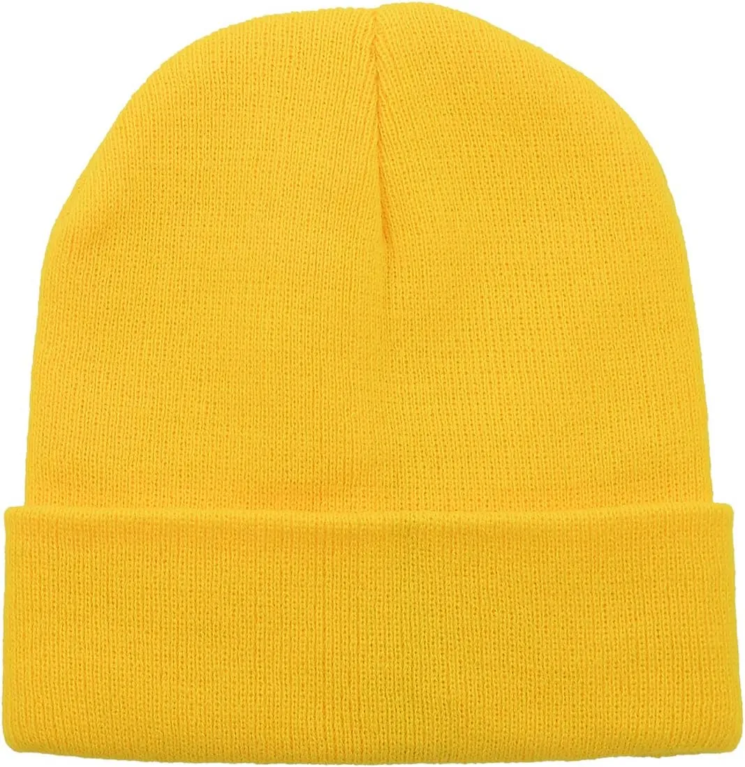 American Trends Kids Beanie Warm Knit Beanie Hats Boys Girls Winter Hat Soft Slouchy Hats for Kids