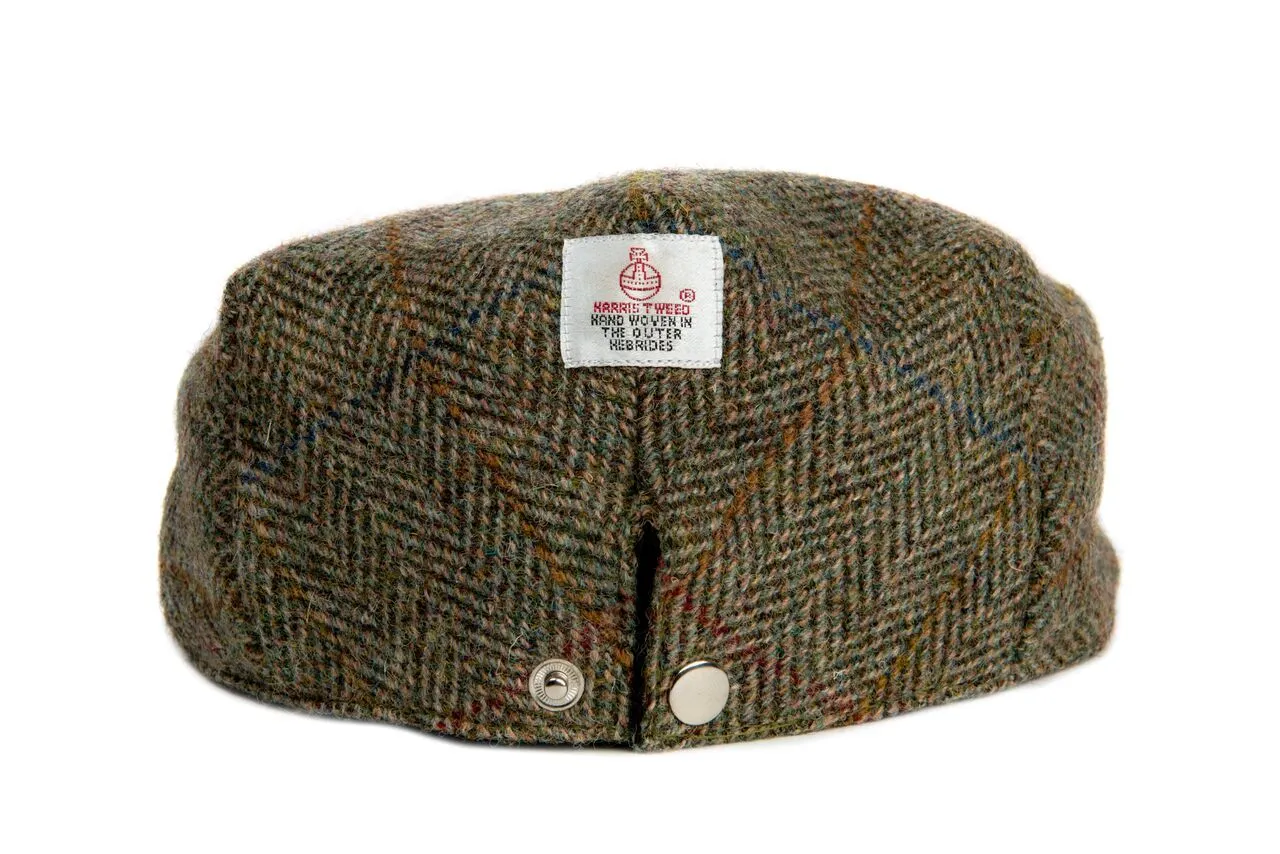 Bronte Moon | Flat Cap | Harris Tweed | Genuine Scottish Tweed | Unisex