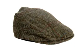 Bronte Moon | Flat Cap | Harris Tweed | Genuine Scottish Tweed | Unisex