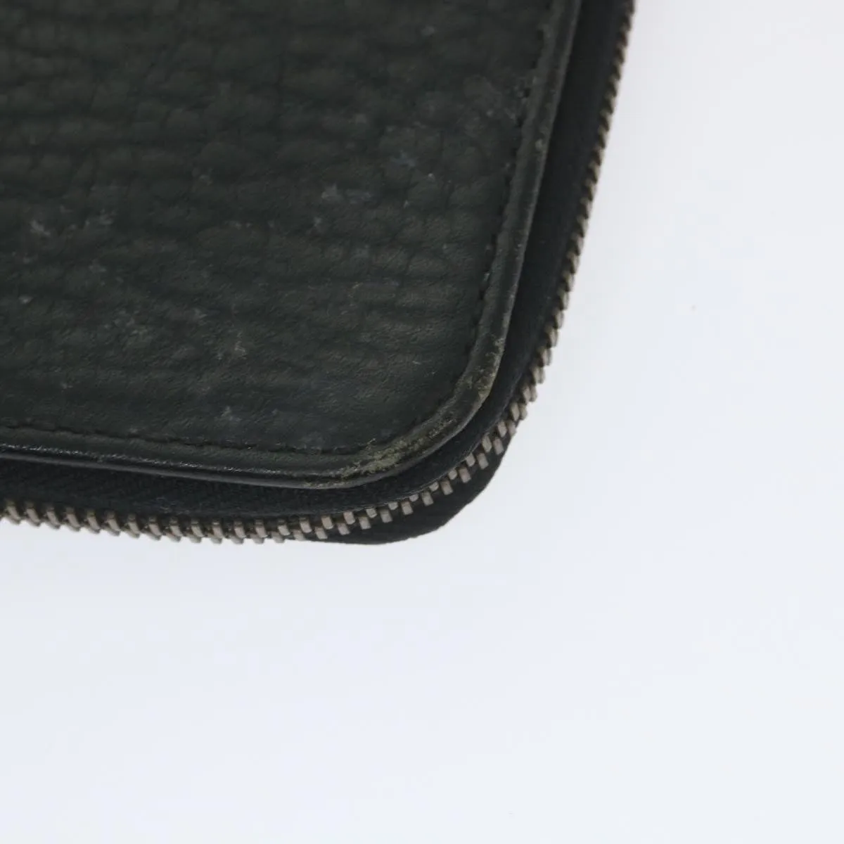 BurberrySs Briefcase Leather Black Auth 59094