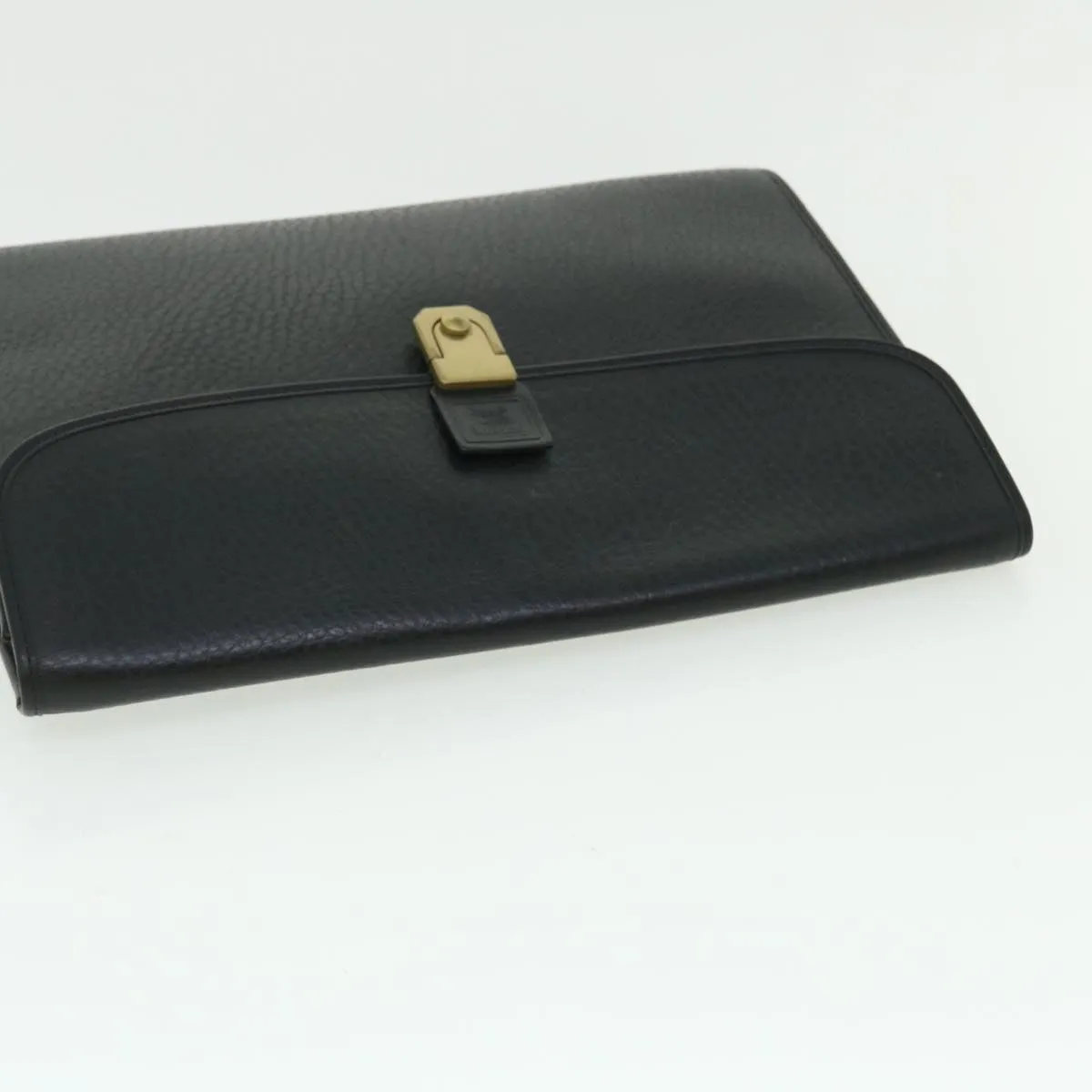 BurberrySs Briefcase Leather Black Auth bs7548