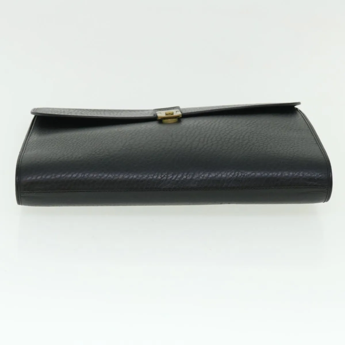 BurberrySs Briefcase Leather Black Auth bs7548