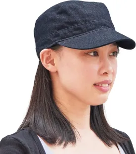 CHARM Cadet Military Army Cap - Mens Summer Cotton Painters Hat
