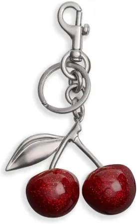 Cherry Bag Charm Key Chain Accessory Purse Charm Gifts for Women