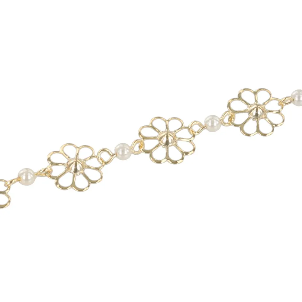 Flower Link Necklace