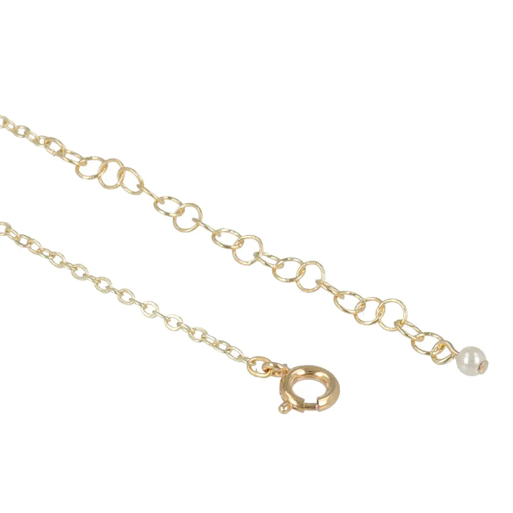 Flower Link Necklace