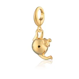 Gold Plated Teapot Charm