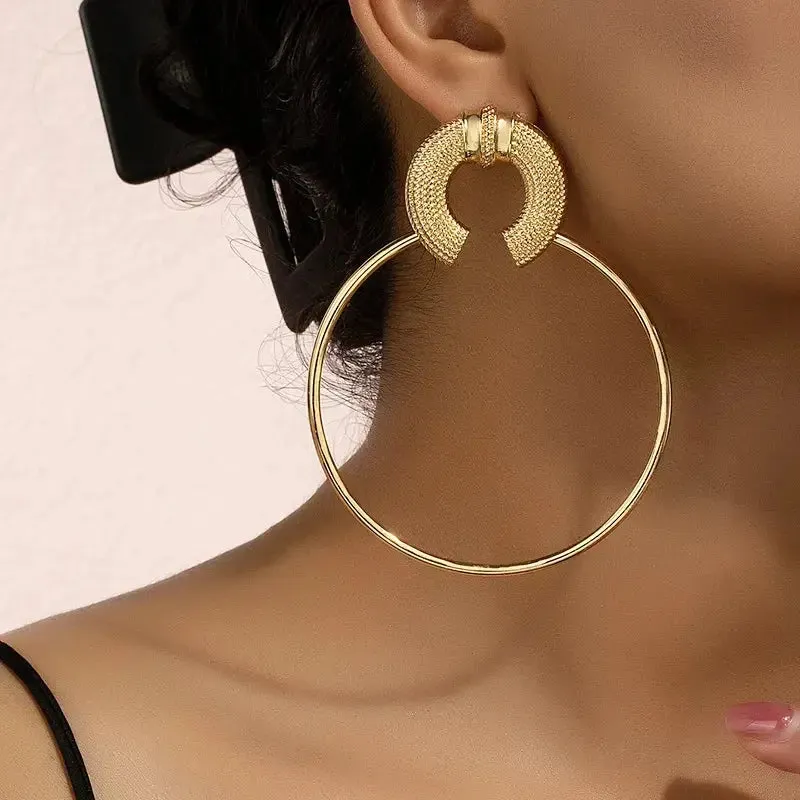 Golden Heartbeat Hoops
