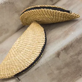 Handcrafted Kauna Reed Hand Clutch
