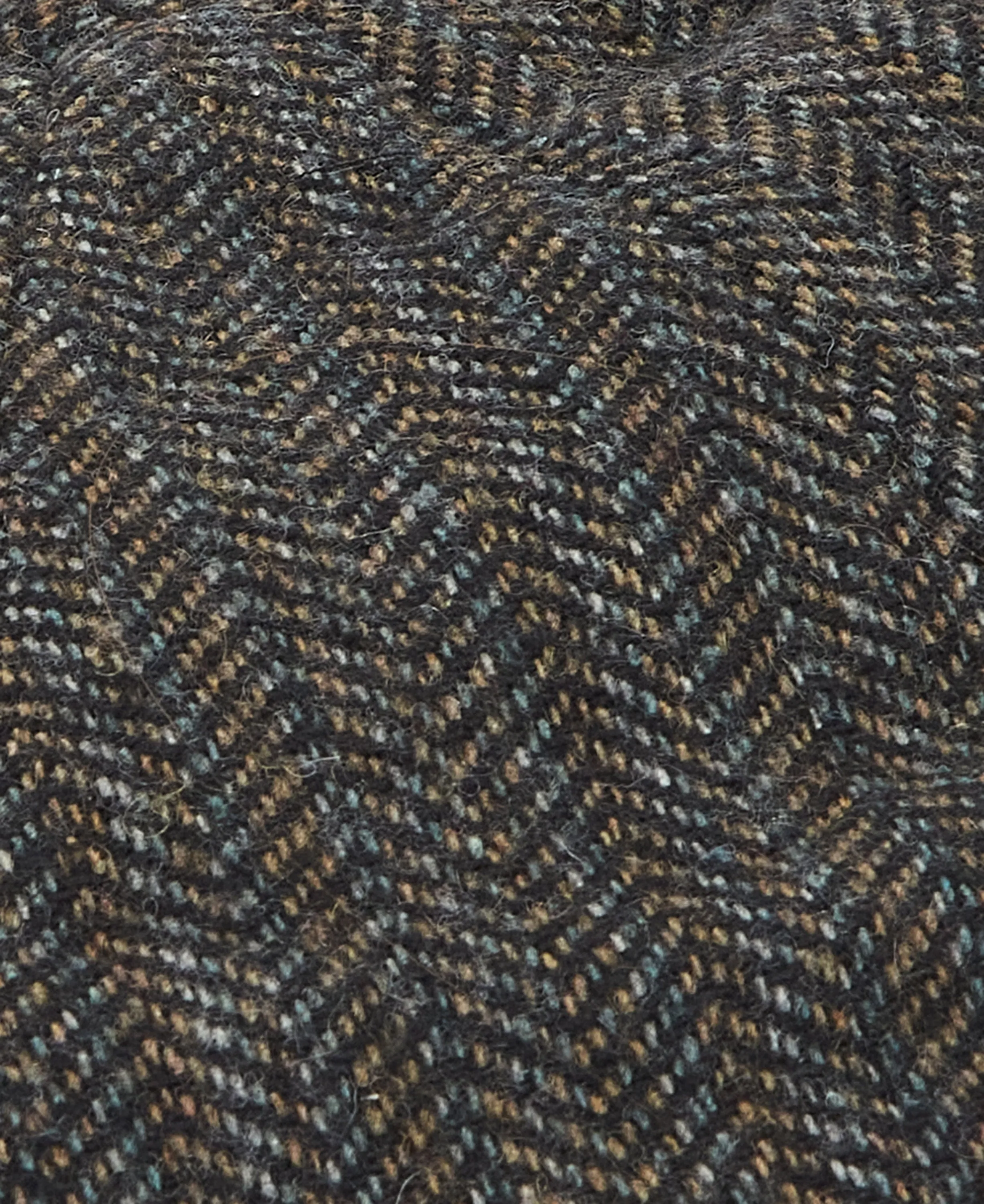 ID24660-Barbour Olive Fyne Tweed Cap