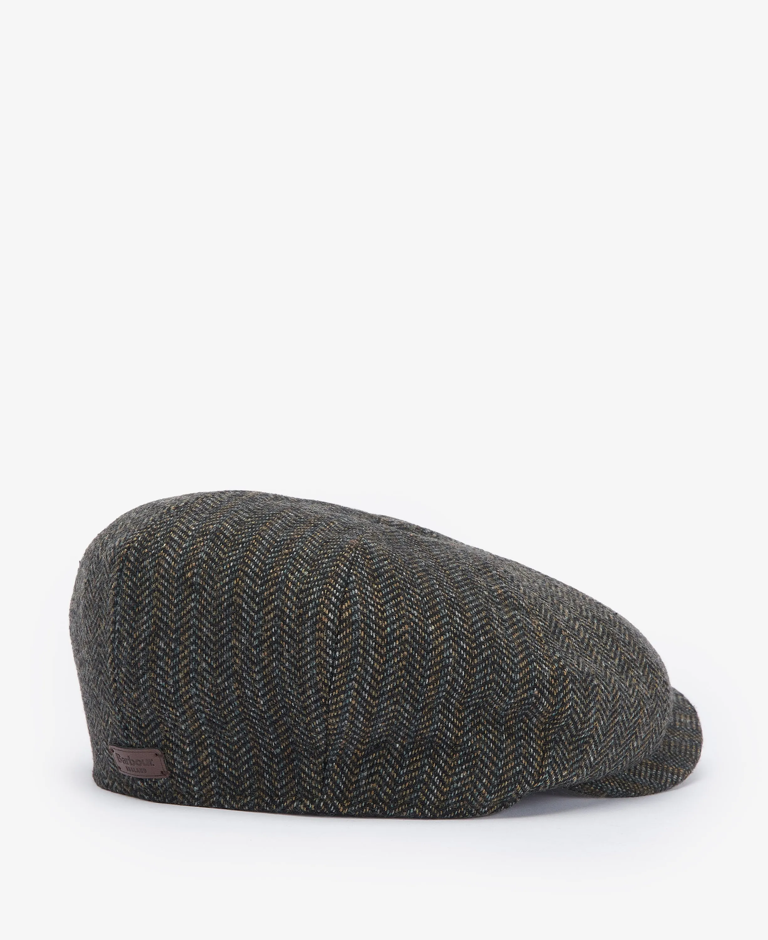 ID24660-Barbour Olive Fyne Tweed Cap