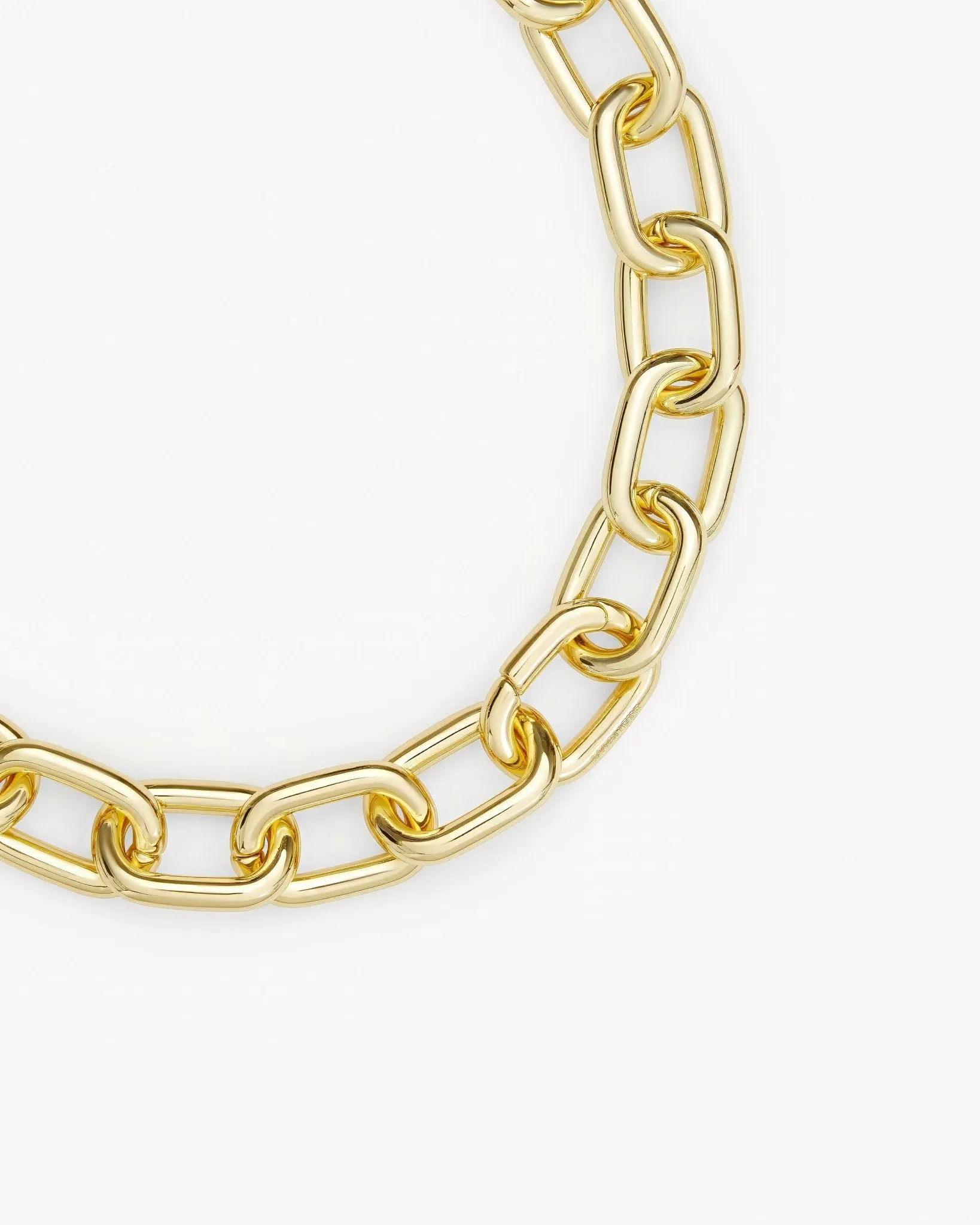 Interchangeable Link Necklace in Gold