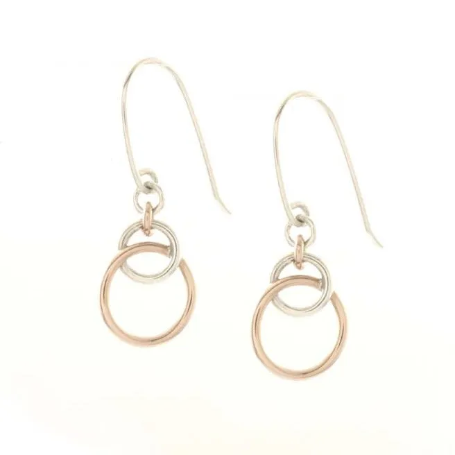 Interlocking Circles Earrings