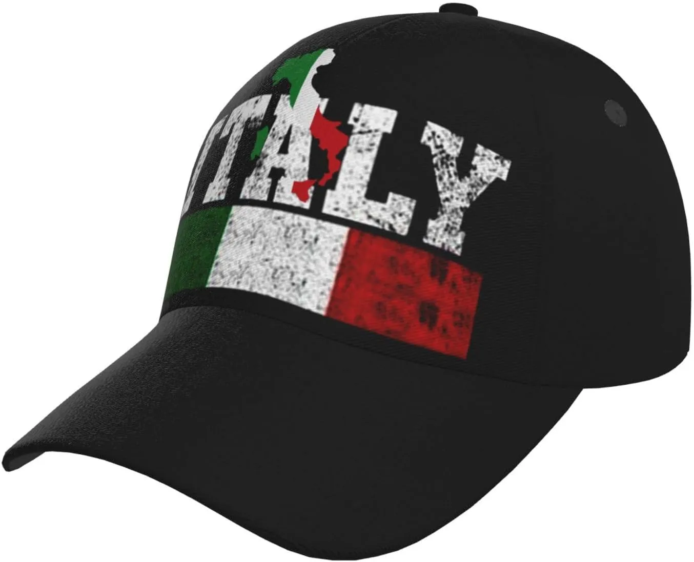 Italy Flag Snapback Cap Italy Baseball Hats Italian Sun Hat Adjustable Flag Cap Italy Hats for Women Men