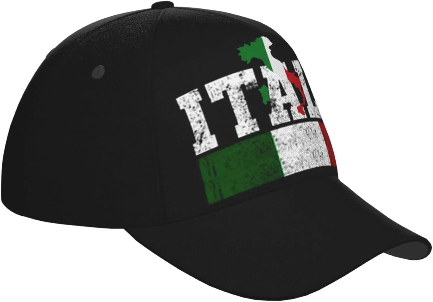 Italy Flag Snapback Cap Italy Baseball Hats Italian Sun Hat Adjustable Flag Cap Italy Hats for Women Men