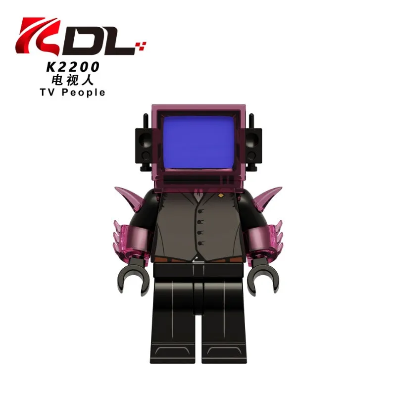 KDL829 Skibidi Toilet series Minifigures