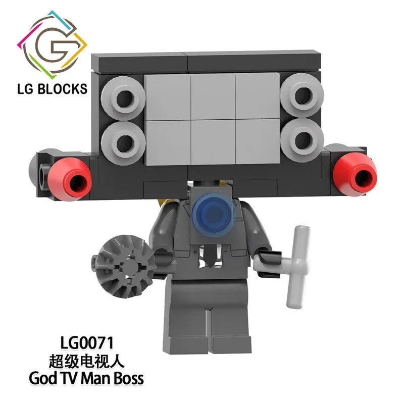 LG1010 Skibidi Toilet Minifigures