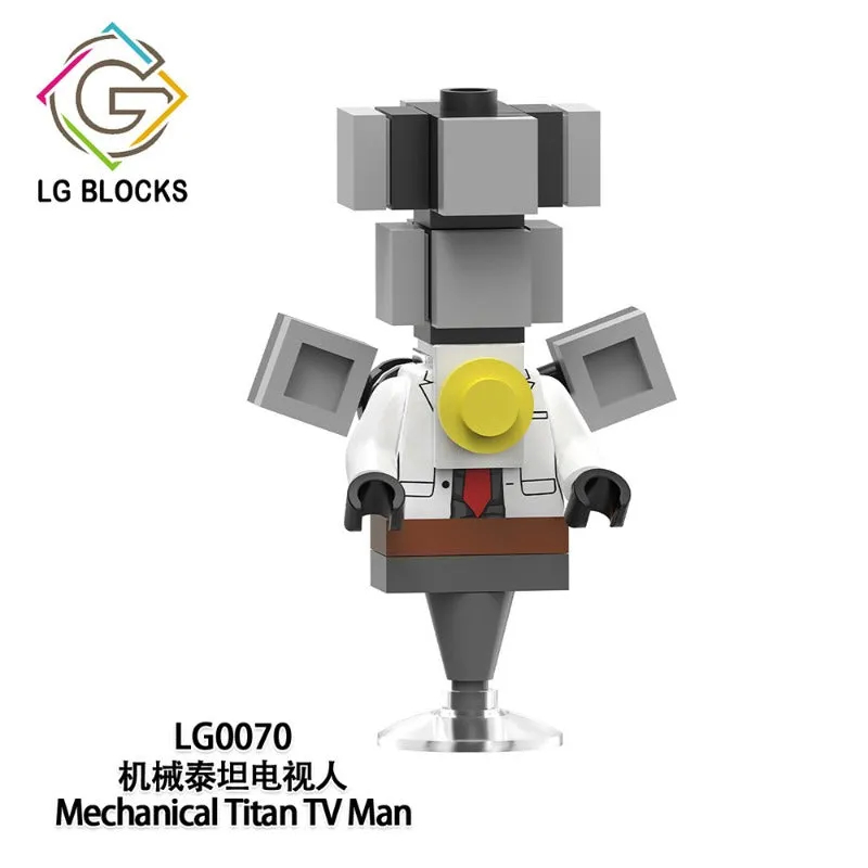 LG1010 Skibidi Toilet Minifigures