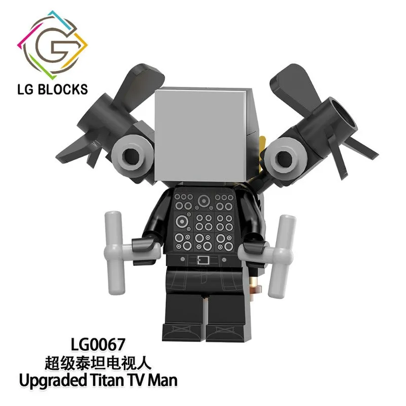 LG1010 Skibidi Toilet Minifigures
