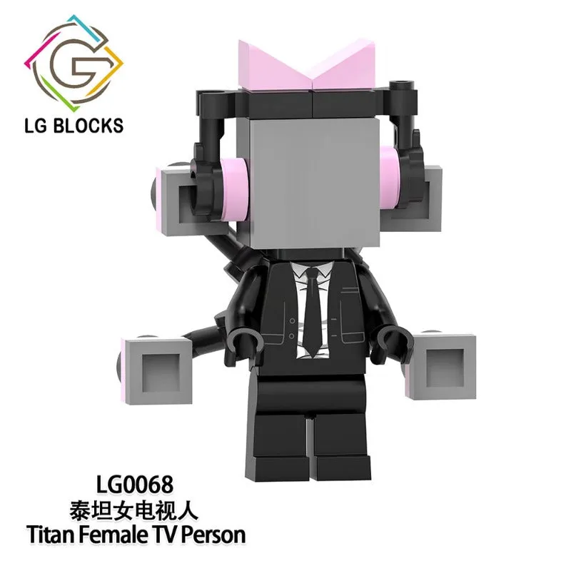 LG1010 Skibidi Toilet Minifigures
