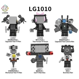 LG1010 Skibidi Toilet Minifigures