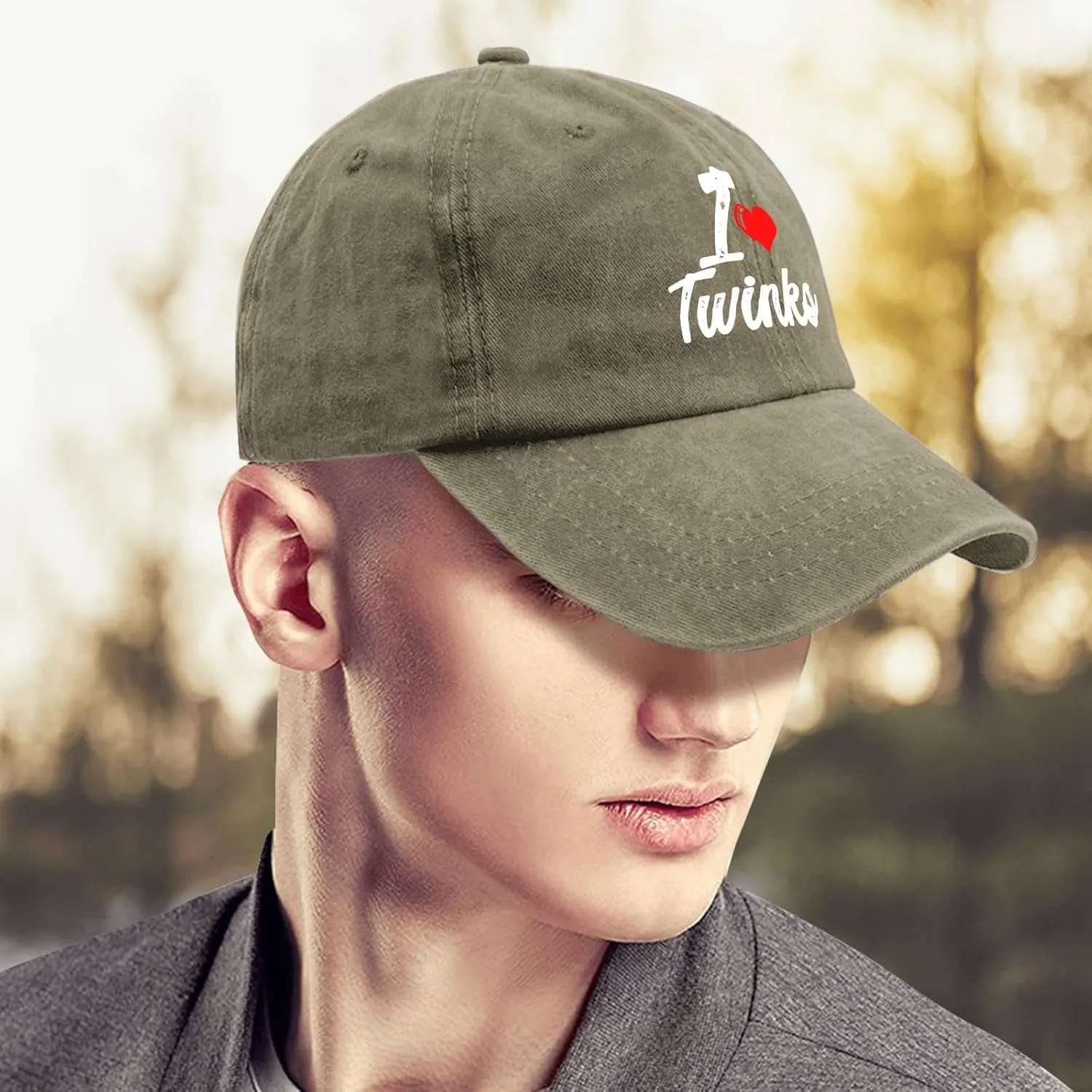LGBT Hat I Love Twinks Hats and Gifts Cute Hats & Funny Hunting Hats and Funny Summer Hats and Funny