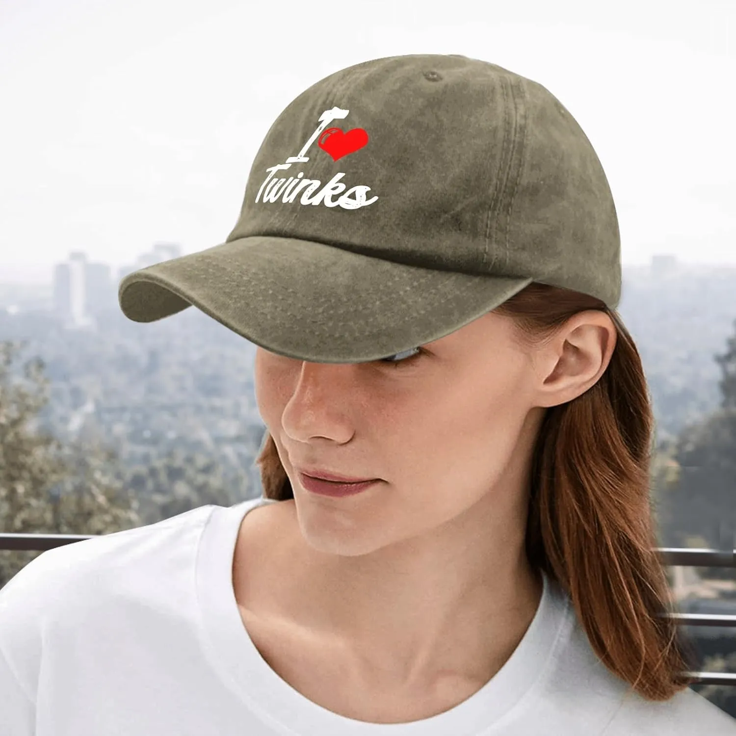 LGBT Hat I Love Twinks Hats and Gifts Cute Hats & Funny Hunting Hats and Funny Summer Hats and Funny