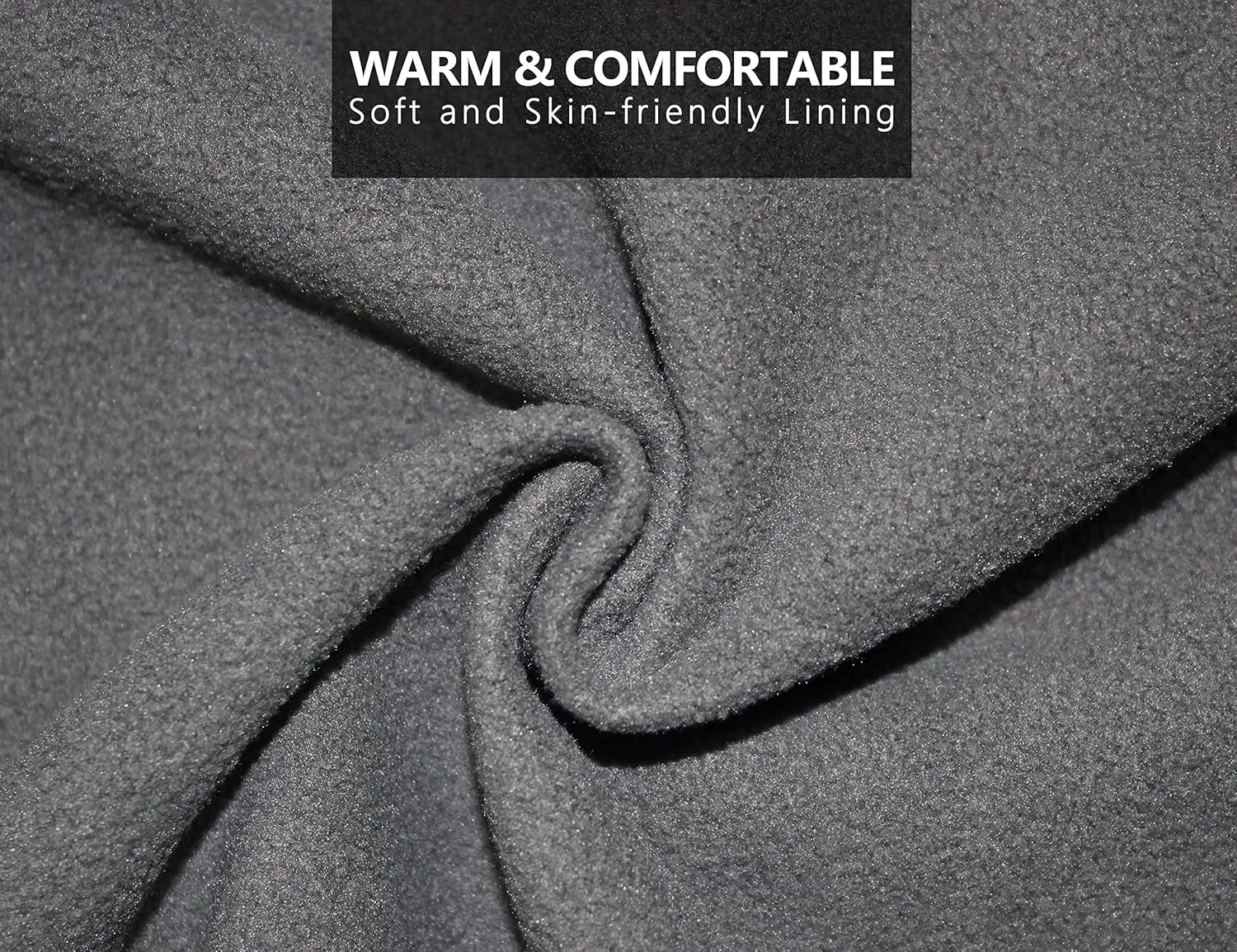 Little Donkey Andy Men's Softshell Jacket Ski Jacket with Removable Hood, Fleece Lined