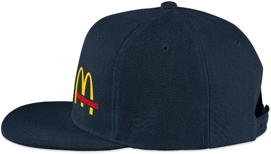 Long Flat Brim Snapback Hat for Unisex Adult Soft Outdoor Plain Baseball Cap Womens Mens Adjustable Golf Tennis Sun Hat