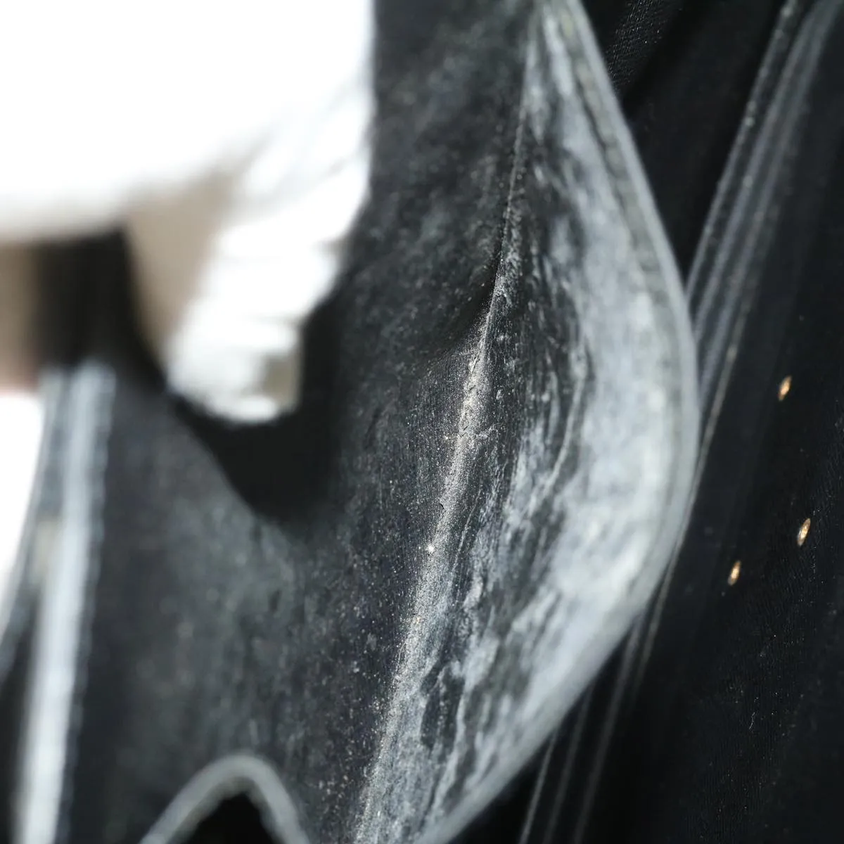 LOUIS VUITTON Epi Serviette Ambassador Business Bag Black M54412 am2600g