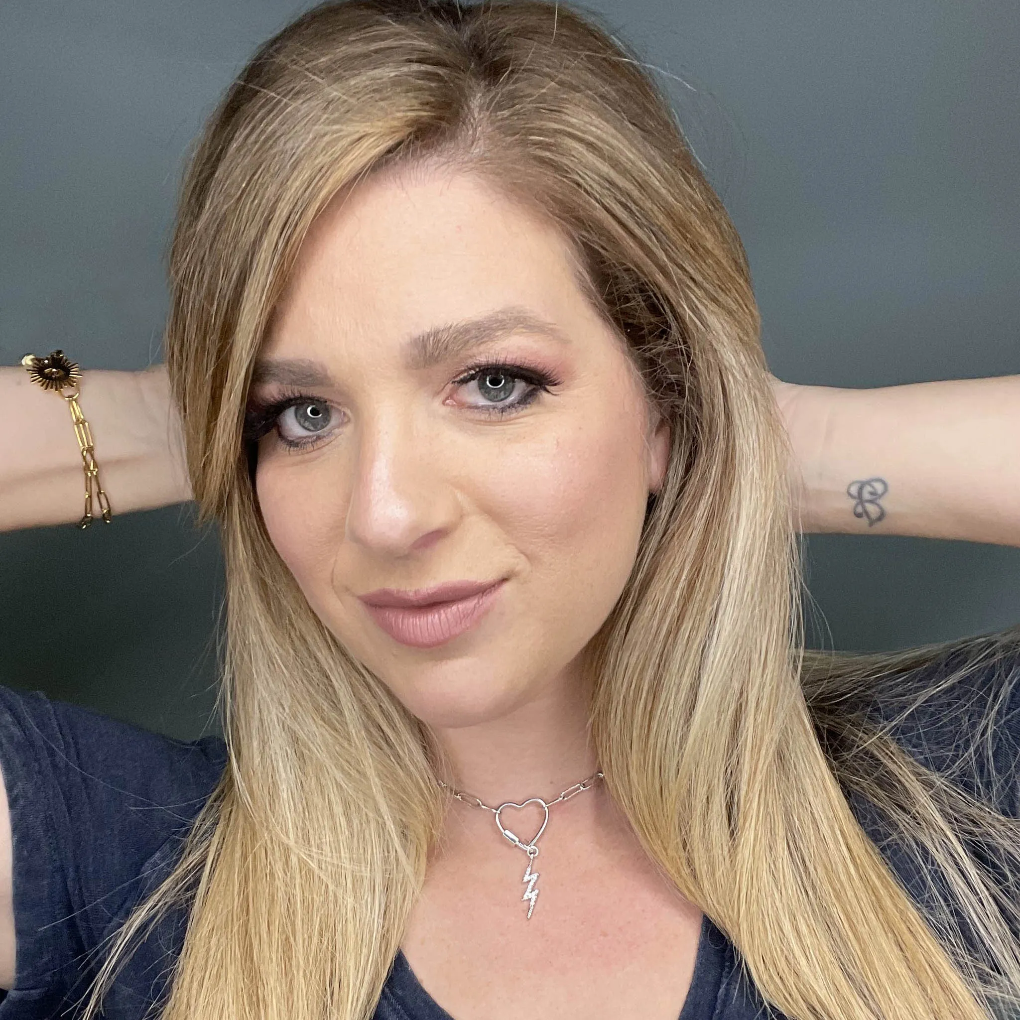 Love Lock Charm Necklace