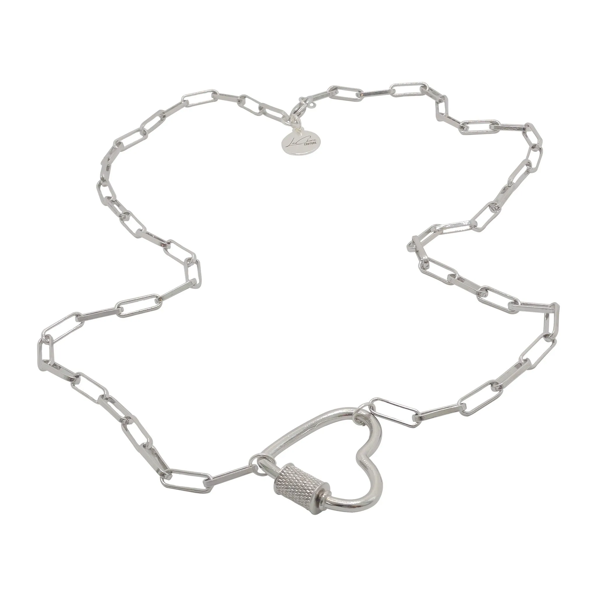 Love Lock Charm Necklace