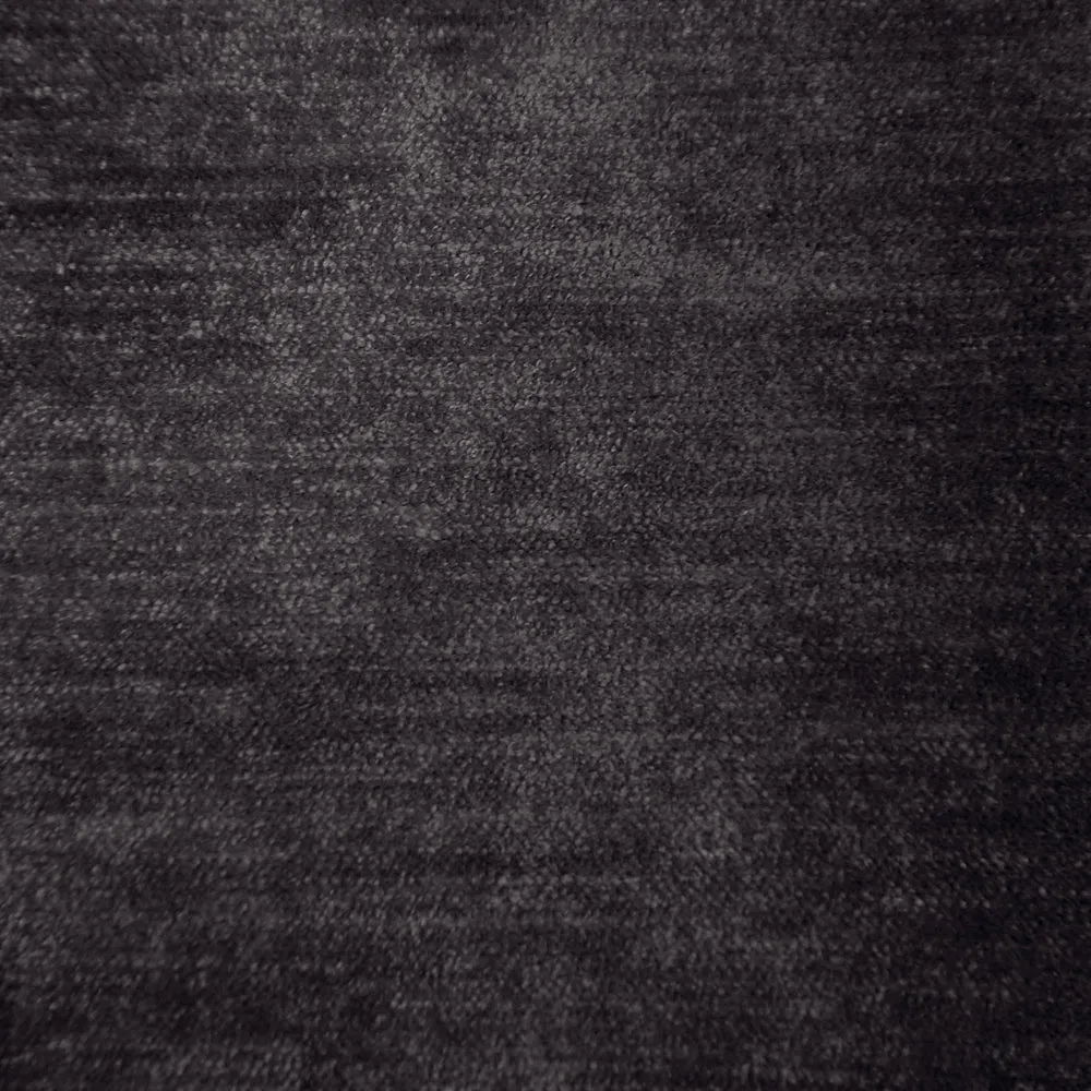Malvolio Plain Velvet Fabric (By The Metre) Shark