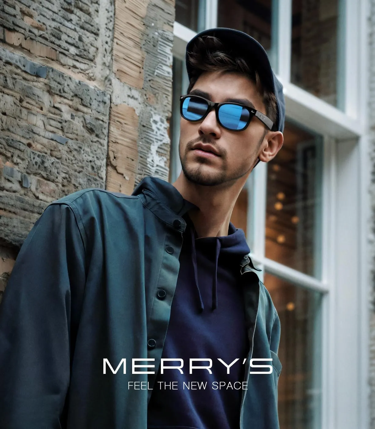 MERRY'S Polarized Unisex Shades Sunglasses for Men and Women Vintage Polarized Sun Glasses Mirror Lens