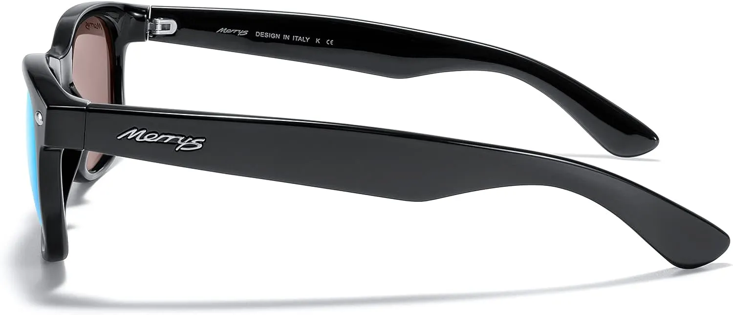 MERRY'S Polarized Unisex Shades Sunglasses for Men and Women Vintage Polarized Sun Glasses Mirror Lens