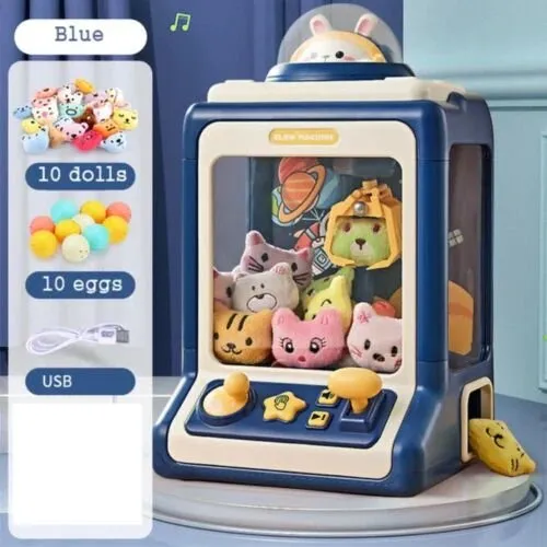 Mini Cartoon Coin Operated Play Game Claw Crane Machine - Mini Joy Claw Fun