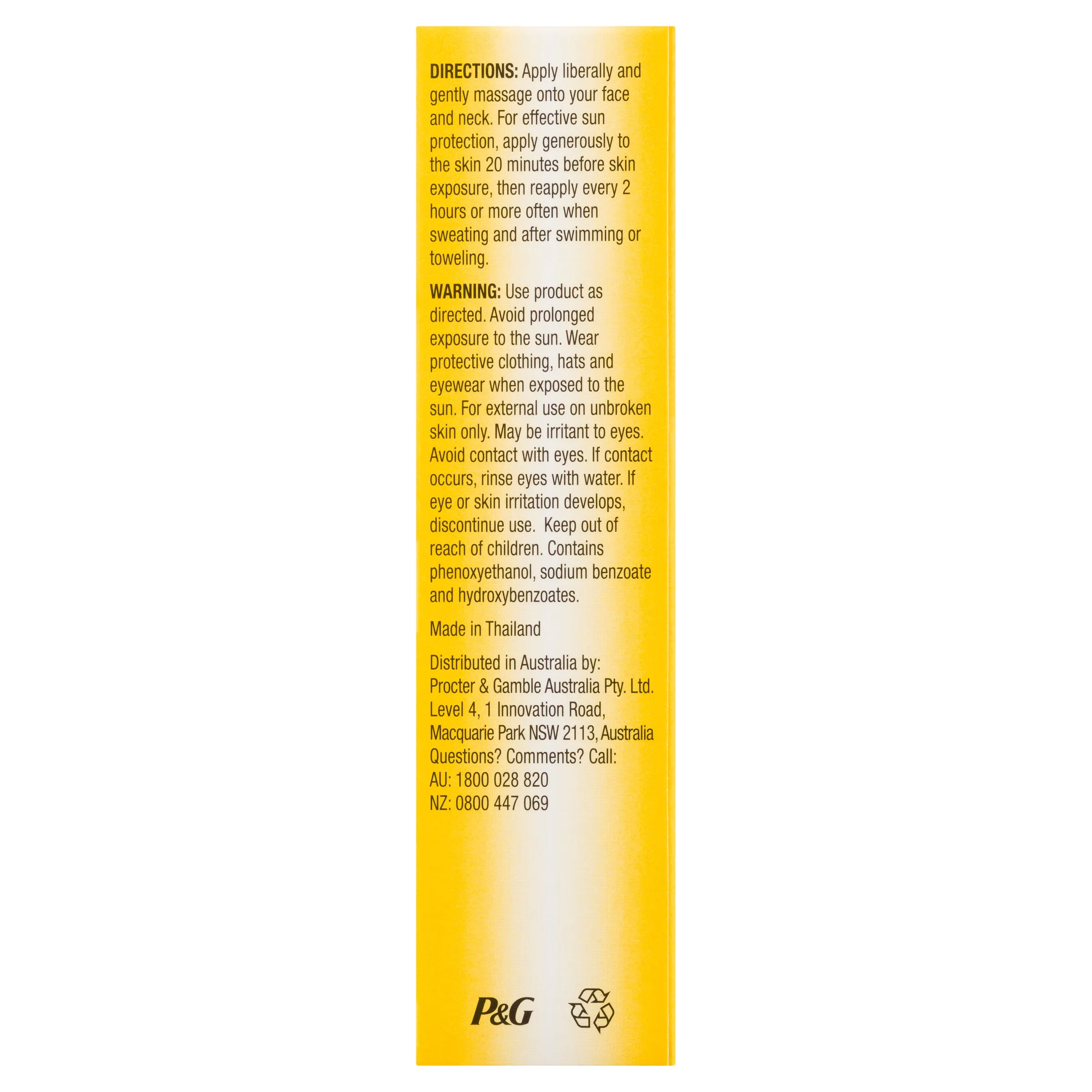 OLAY COMPLETE UV LOTION SENSITIVE FACE 75ML
