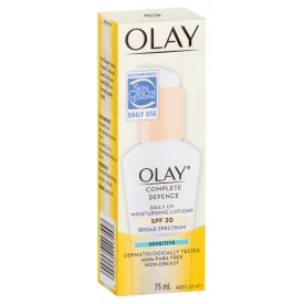 OLAY COMPLETE UV LOTION SENSITIVE FACE 75ML