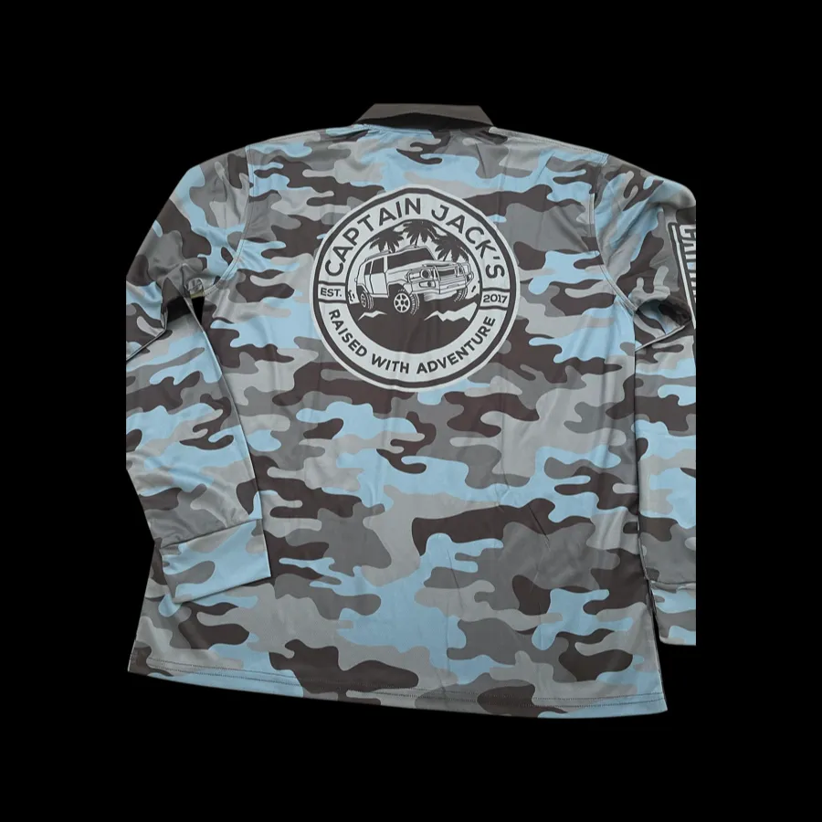 Outdoor Adventure / Fishing Shirt - CAPTAIN CAMO