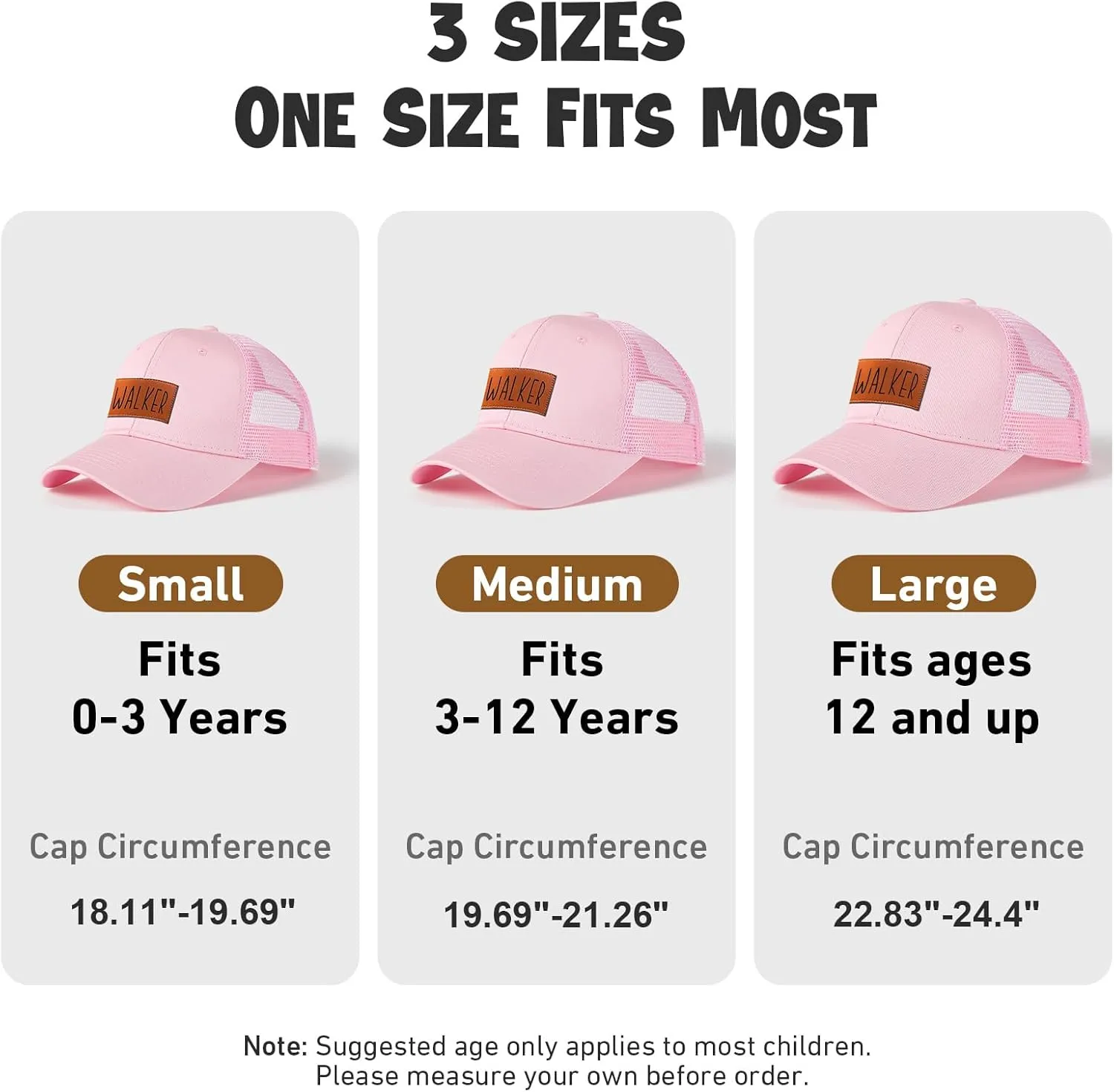 Personalized Toddler Hat: Custom Name Baseball Cap with Adjustable Snapback, Baby Gift Trucker Hat for Kids Adults